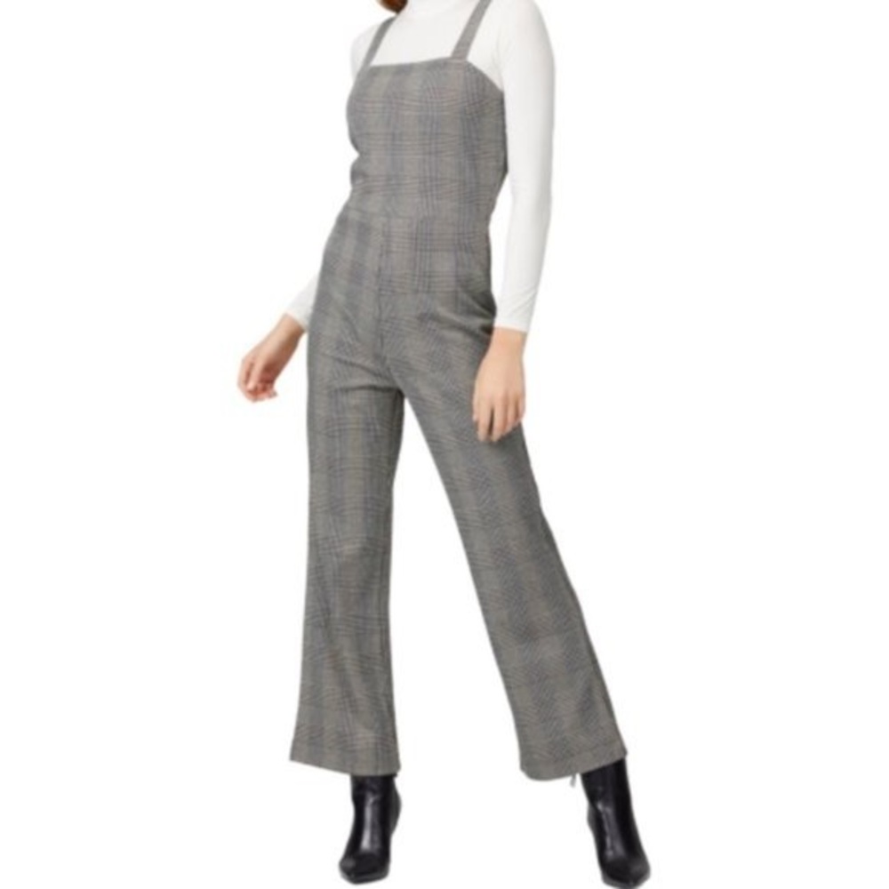 Sanctuary plaid jumpsuit